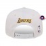 9Fifty Los Angeles Lakers Gorra - - White Crown Team