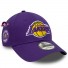 9Forty Los Angeles Lakers Gorra - - Parche lateral del equipo